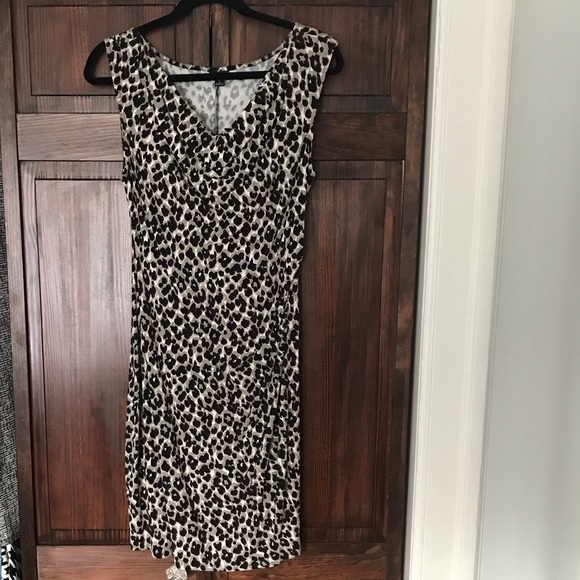 Ann Taylor Animal Print Dress - Picture 3 of 4